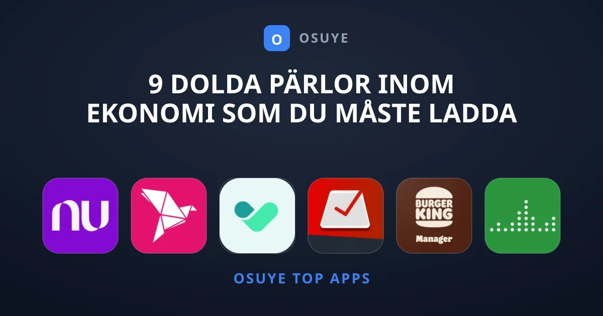 9 dolda pärlor inom Ekonomi som du måste ladda ner